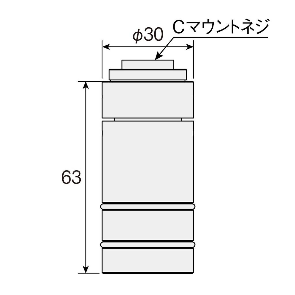 HOZAN Microscope Adapter Lens for Cameras L-846 C-Mount