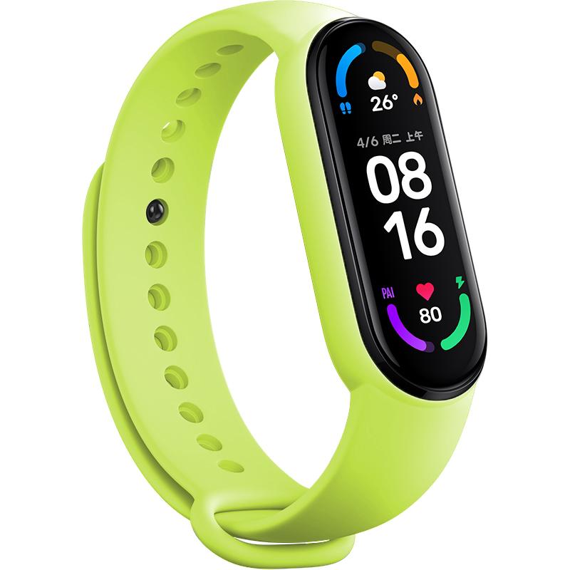 Ремешок для Xiaomi Mi Band 6 7 браслета Спортивный силиконовый ремешок для часов Miband band6 band4 correa Для Xiaomi mi band 3 4 5 7 ремешки