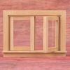 Mini Simulation Wooden Window Furniture for 1:12 Doll House Accessory