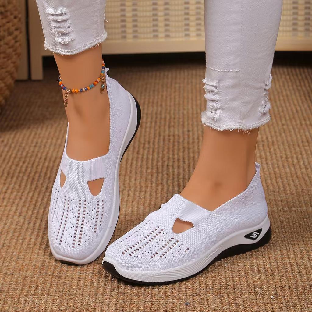 Women's Summer New Casual Shoes, Soft Soled Breathable Fashionable Mom's Shoes Sports Shoes for Women