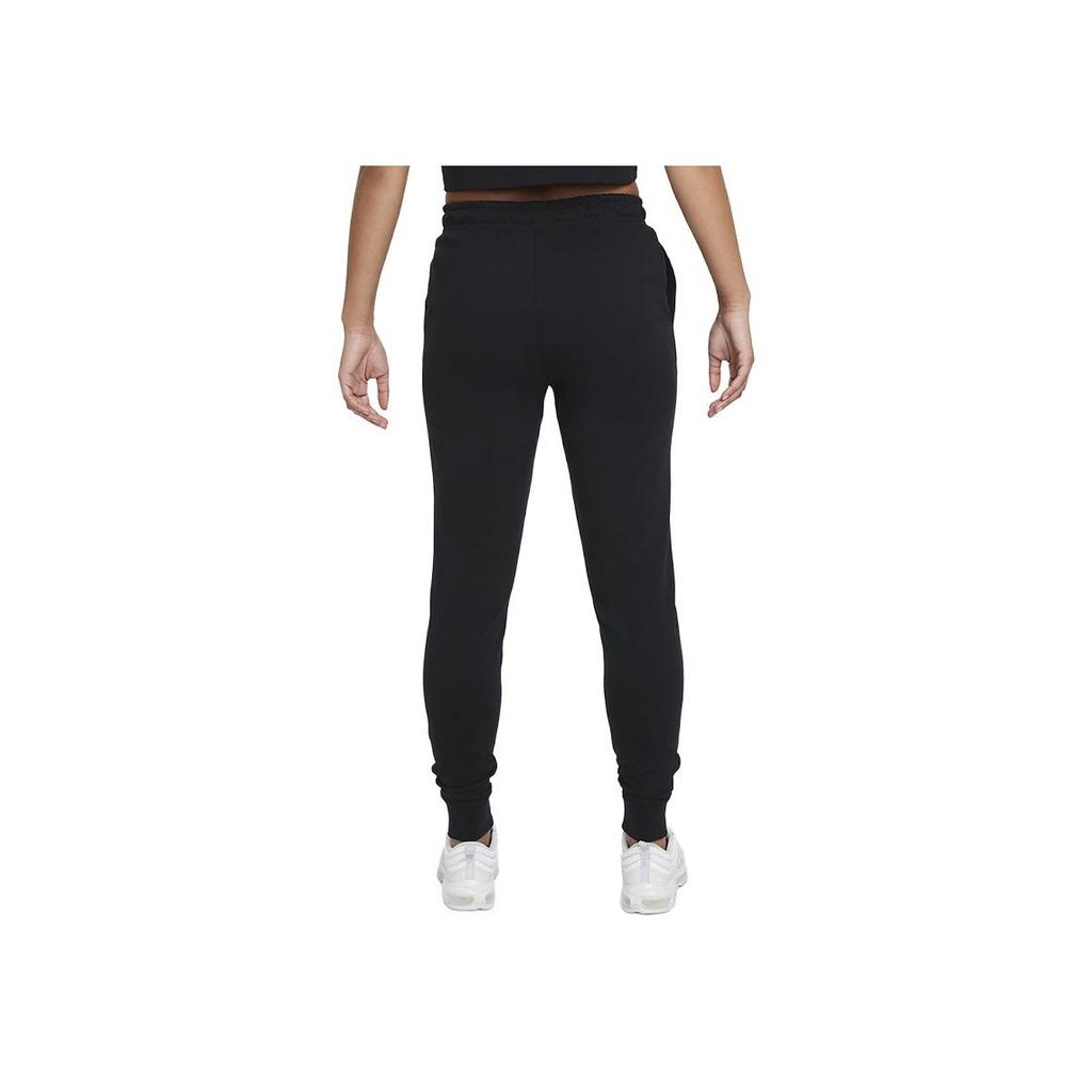 Nike Letter Logo Print Long Sports Pants Women Bottoms Black DJ8499-010