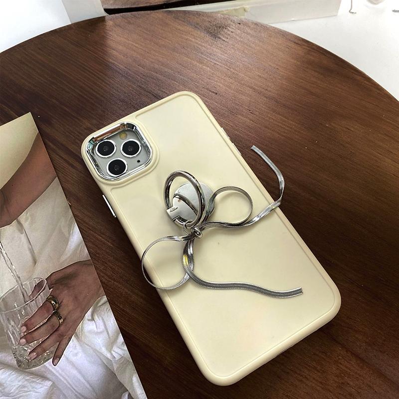 Держатель для кольца в виде змеиной кости, подставка с пряжкой в виде банта, цепочка для мобильного телефона, вращающаяся на 360 градусов, универсальный настольный кронштейн, декор