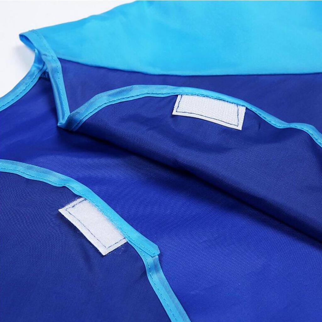 Waterproof Children Long Sleeve Painting Feeding Clothes Smock Saliva Burp Apron