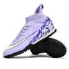 Бутсы с высоким верхом для чемпионата мира, для мальчиков и девочек, взрослые соревновательные спортивные бутсы, для учеников начальной школы, тренировочные бутсы для травы