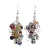 [K1094] - Multicolored 'Mineralia' Designer Earrings