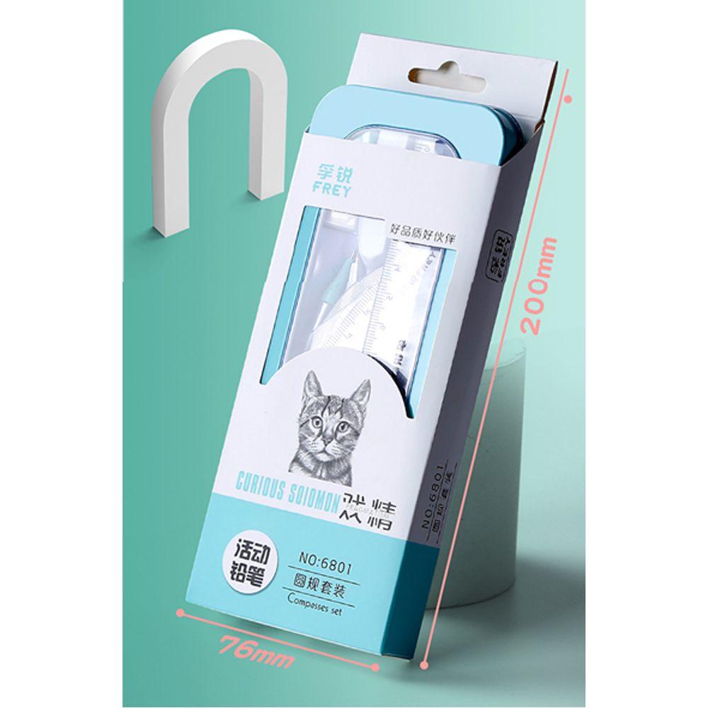 Математика Обучение Канцелярские товары Школьные принадлежности Ластик Линейка Циркули Набор Измерительная линейка Чертежные инструменты