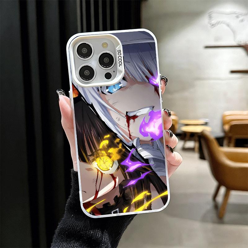 Date A Live Токисаки Куруми Мягкий чехол для телефона для iPhone 15 16 17 Pro Max 17Air 16E 14 Plus 13 12 Mini Ударопрочная задняя крышка