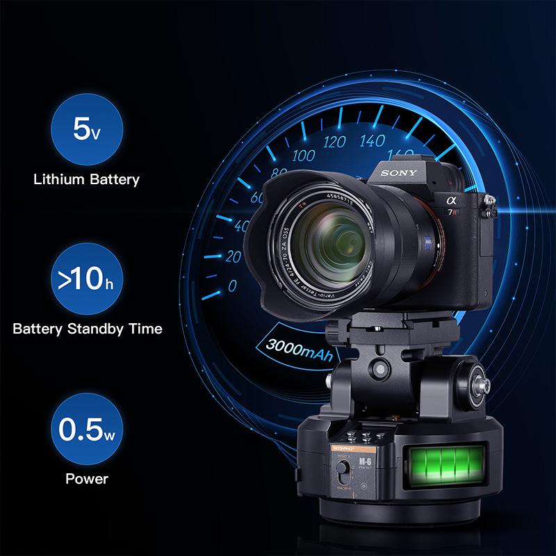 soonpho M6 M7 AI Умное слежение за лицом Моторизованная вращающаяся панорамная 2-осевая головка-стабилизатор для телефонов Камер прямая трансляция