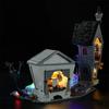 Led Lighting Kit For 21351 Tim Burton's The Nightmare Before Christmas Not Include Building Blocks