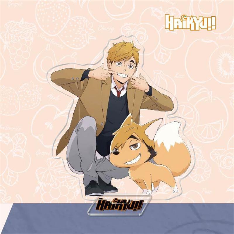 Мультфильм аниме Haikyuu косплей стенд модель пластина Хината Сёё Кагеяма Тобио Кенма Кодзуме акриловые фигурки Стенди Декор стола