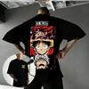 Футболка с рисунком из аниме One Piece Луффи и Зоро, повседневная футболка с коротким рукавом для мужчин и женщин, 2026, горячая распродажа
