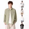 Warrior Men's Casual Long-Sleeve Textured Shirt