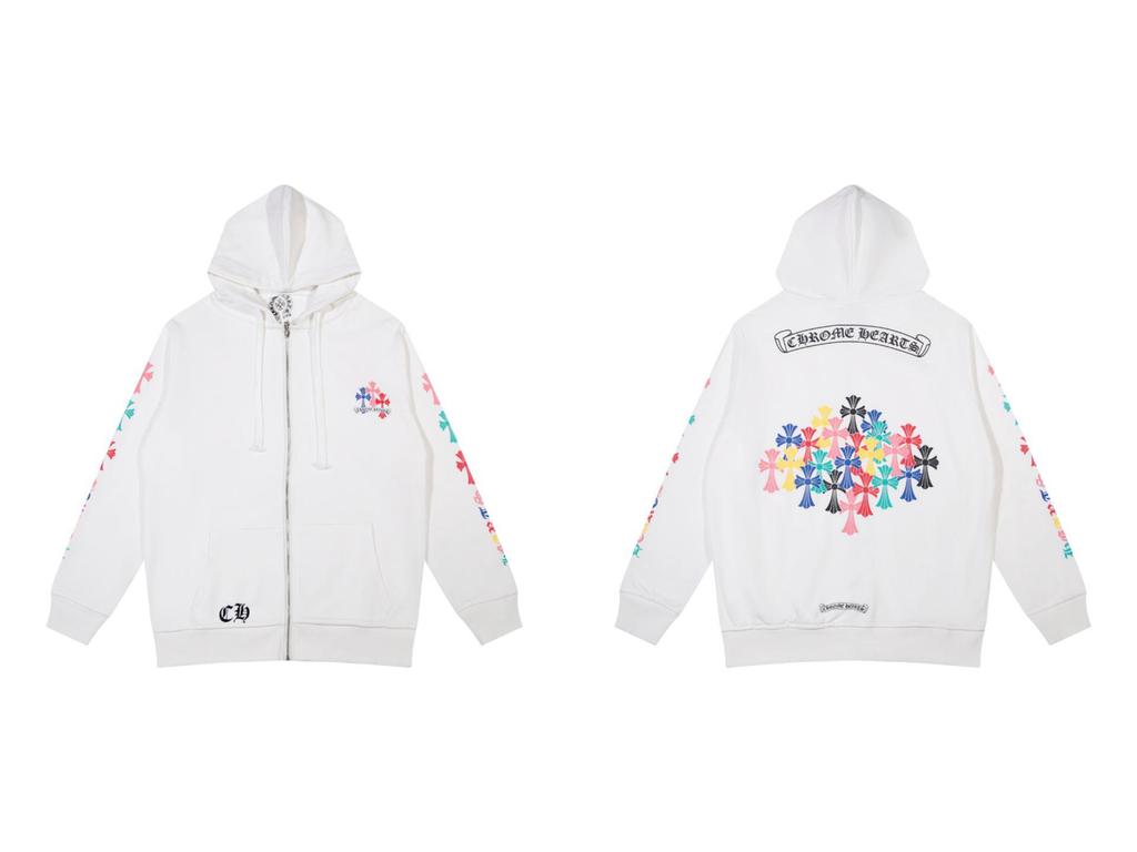 Худи с вышивкой Крест Подкова для мужчин и женщин - Осенняя одежда