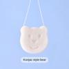 Konjac Puff Детская губка для ванны Детский шампунь для мытья лица Артефакт Детская ванночка Хлопок Домашнее отшелушивание