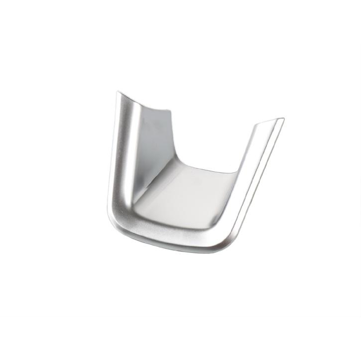 Car Steering Wheel U-Shaped Decor Cover Trim Sticker for Jeep Renegade 2016-2022 Jeep Compass 2017-2022 Interior