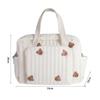 Korean Style Mummy Bag Flower Single Shoulder Bag Portable Baby Diaper Organizer  Outdoor