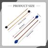 4 шт. палочки для маримбы, барабанные палочки, инструменты с сумкой для хранения, деревянная ручка, барабан, глокеншпиль