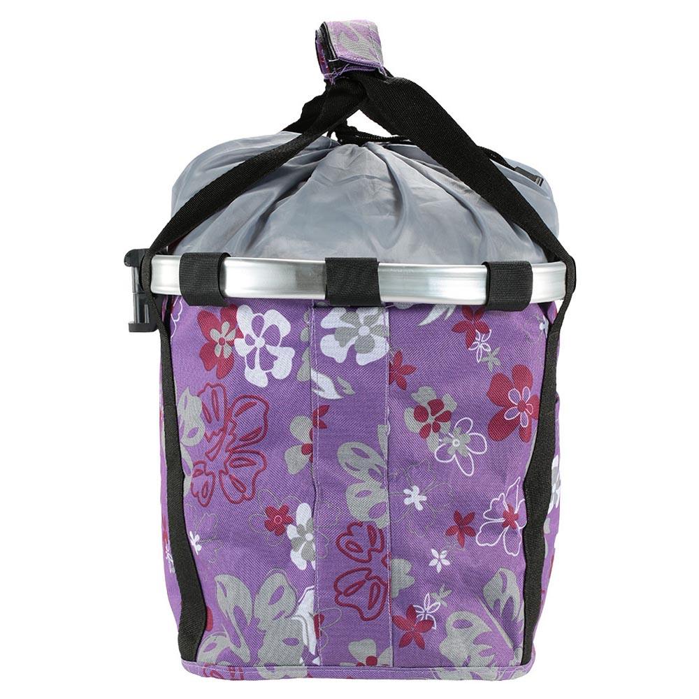 Велосипедная съемная велосипедная передняя парусиновая корзина, сумка-переноска для домашних животных, рама из алюминиевого сплава