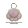 1 шт. брелок милый брелок аксессуары пушистый кошачий коготь кавайный кулон подвесной декор плюш