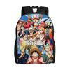 Рюкзак One Piece ACE для мужчин и женщин, крутой, для старшей школы, на каждый день, с карманом для ноутбука, на плечо