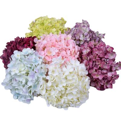 Искусственные сухоцветы из пенопласта, имитация головки цветка гортензии, сделай сам, свадьба, 11 вилок с цветочным принтом, Прямая поставка