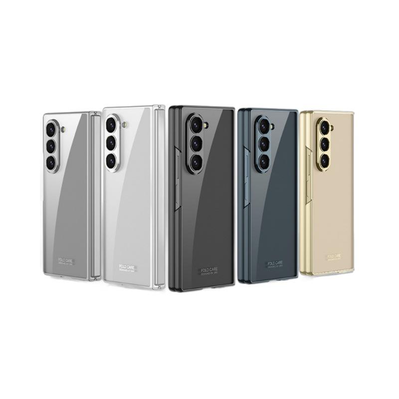 Samsung Z Fold6 Гальванизированный Прозрачный Защитный Чехол