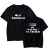 Горячая печать Alec Benjamin Женщины Мужчины Футболки Повседневные дышащие футболки Смешные свободные футболки Футболки Уличные футболки больших размеров для мужчин