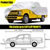 210T водонепроницаемый чехол для пикапа UTE для Ford Raptor F150 RANGER Toyota Tundra Dodge Ram всепогодная защита полный чехол для автомобиля