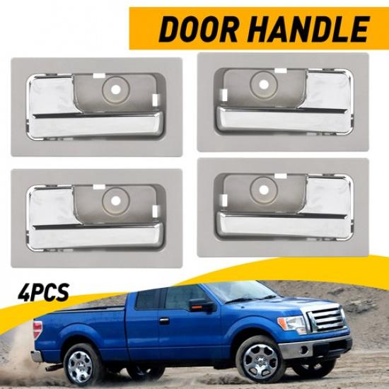 Внутренняя ручка двери Передняя Задняя Левая Правая Для Ford F150 F-150 Lobo 2009-14