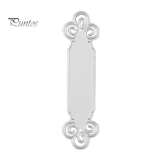 2 шт. фоновая рамка для резки штампов DIY скрапбук бумажные карты изготовление трафаретной формы