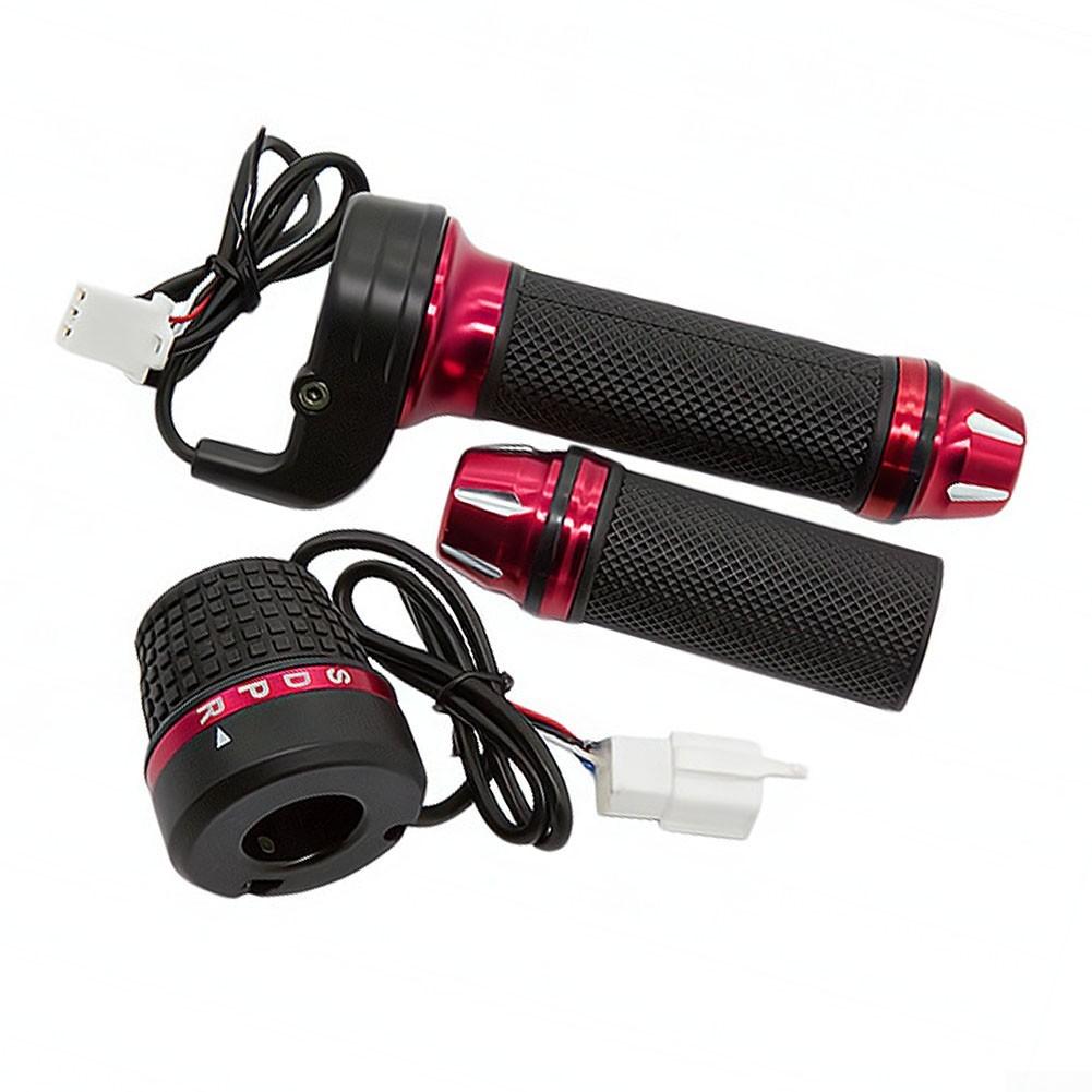 Ровный электрический АБС шестерни ручки 4 дроссельной заслонки велосипеда + резиновый материал