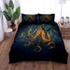 Комплект постельного белья «Осьминог в стиле ретро» King Queen Double Full Twin Single Size Duvet Cover Pillow Case Bed Set