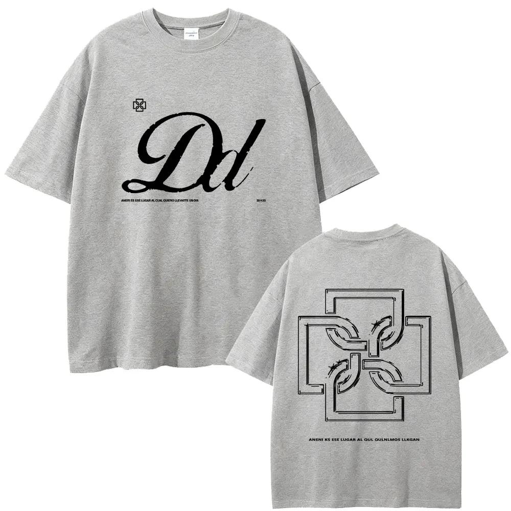 Rapper Duki Merch Tshirt Unisex Women Clothing Fashion Hip Hop Oversized T Shirts Unisex Casual Vintage Cotton Tshirts Streetwear