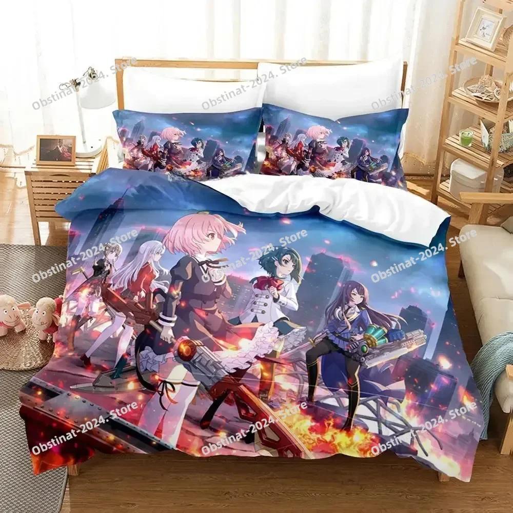 Постельное белье Assault Lily Bouquet Односпальное Двуспальное Набор постельного белья с наволочкой Пододеяльник Односпальный Двуспальный Queen Super King