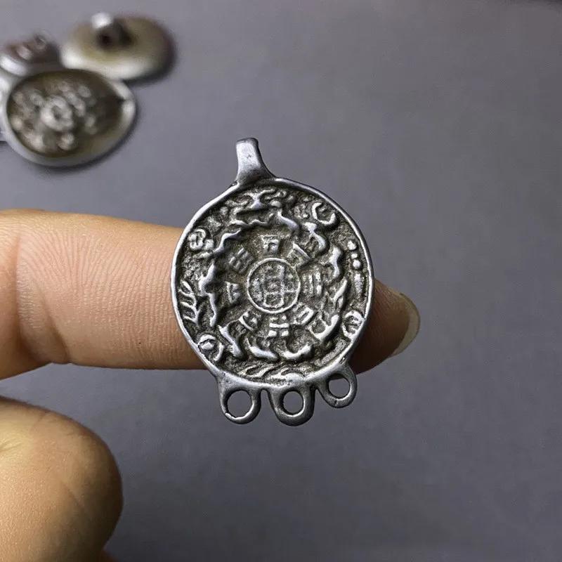 Antique Tibetan Buddhist Roc Amulet - Garuda - Made of Thokcha,1.26"