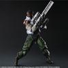 FINAL FANTASY VII ADVENT CHILDREN PLAY ARTS Kai Баррет Уоллес раскрашенный экшен (Рисунок ПВХ)