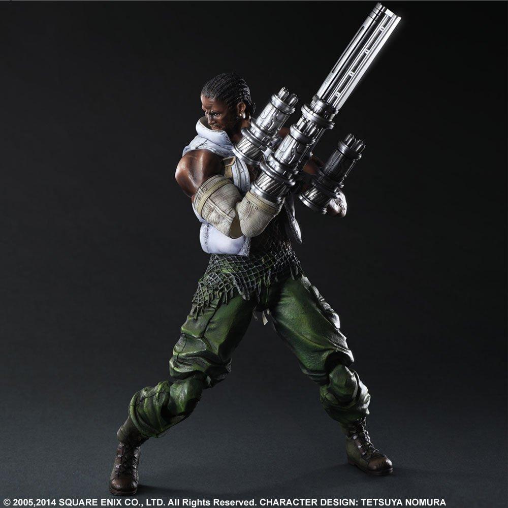 FINAL FANTASY VII ADVENT CHILDREN PLAY ARTS Kai Баррет Уоллес раскрашенный экшен (Рисунок ПВХ)