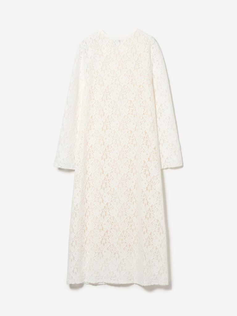 [United Arrows Green Label Relaxing] EMMEL REFINES EM Lace Long Dress 66261000001 0950 BLACK(09) M