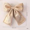 Soft Velvety Fabric Bowknot Christmas Tree Ornament For Mantels Wedding Festival Celebration Decoration