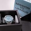 Часы Omega x Swatch Uranus, водонепроницаемые, унисекс, с упаковкой
