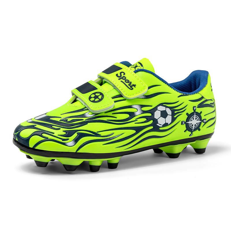 Boys And Girls Breathable Comfortable Sports Leisure Spikes Shredded Nails Football Shoes Grass Game Children Students