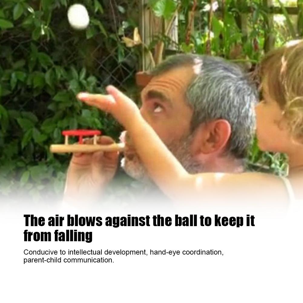 2 комплекта детских деревянных игрушек-надувалок для хобби, забавные детские игры с плавающими мячами
