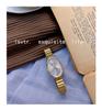 Gold-Toned Women's High-End Quartz Fashion Watch with Steel Band