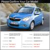 Black Carbon Fiber Door Handle Cover for Opel Agila B Vauxhall 2008~2014 2011 2012 2013 Accessories Stickers Trim Set Chrome