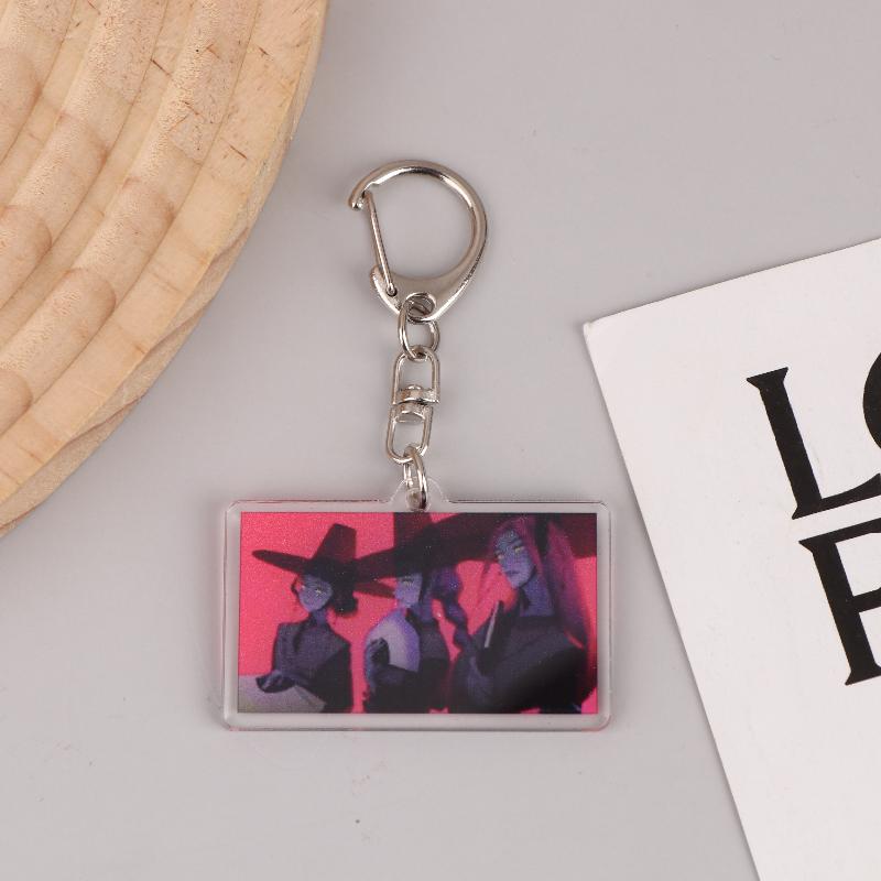 Kpop Охотники на демонов Huntrix Saja Boys Брелки для аксессуаров Ювелирные изделия Руми Зои Джину Мира Продал душу Брелки Подарки для фанатов