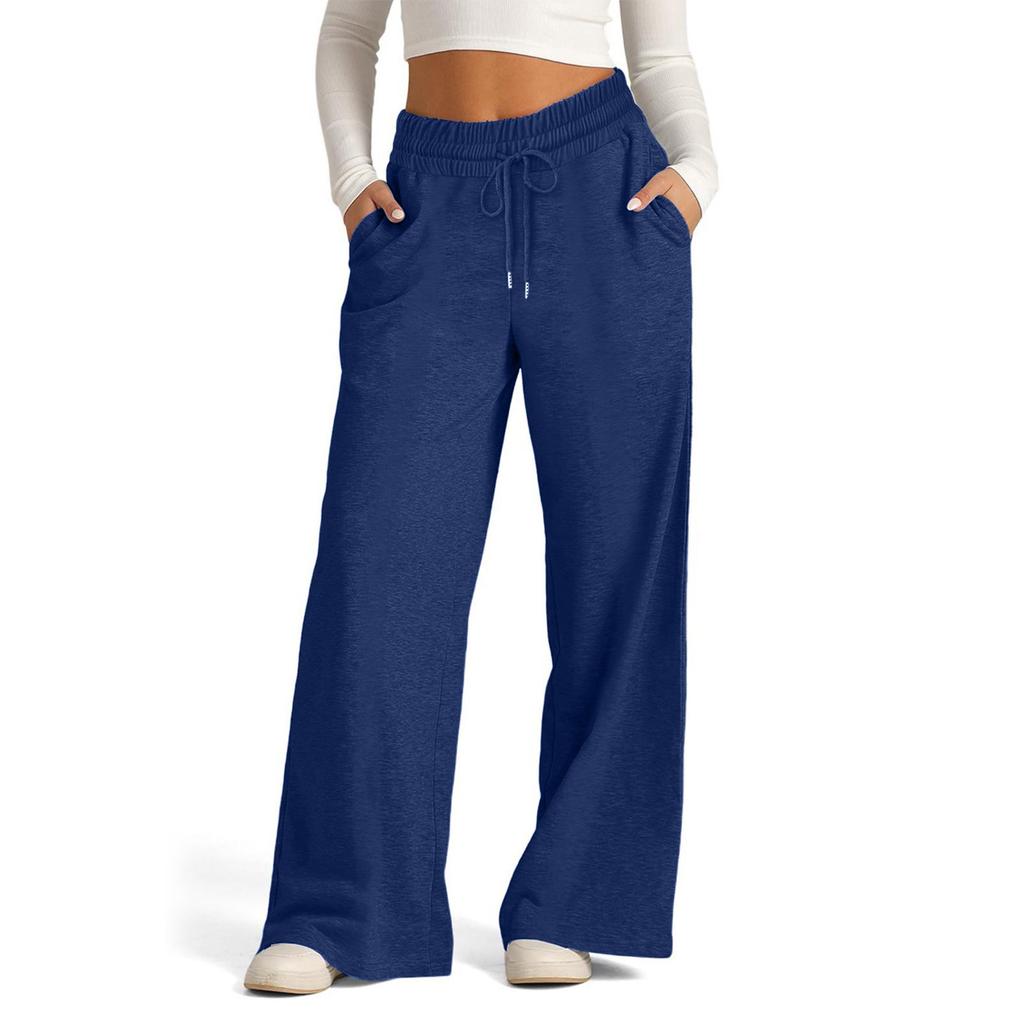Women's High Waisted Wide Leg Sweatpants Casual Yoga Jogger Pants