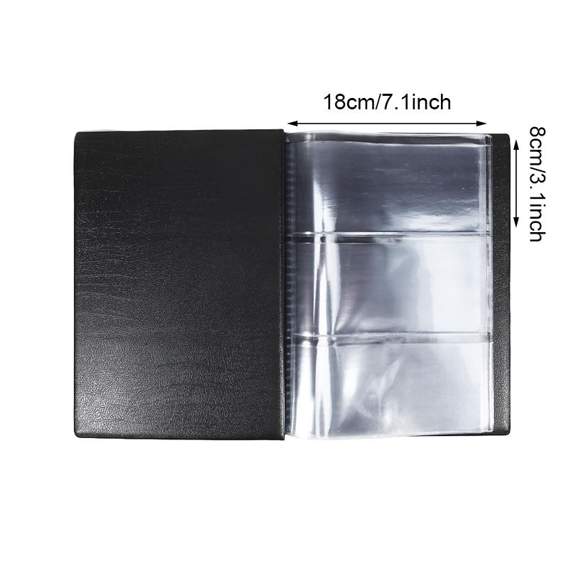 Альбом для коллекционирования банкнот с 30 отделениями, переплет, портативный, 10 внутренних страниц, альбом для хранения бумажных денег и валюты