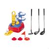 Kids Golf Club Set Tees And Flags Retractable for Lawn Garden Indoor