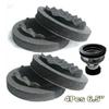 6.5" Noise ulation Cushion Car Door Speaker Bass Ring Woofer Foam Pad 4PCS US