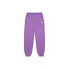 New MLB Knitted Sweatpants Unisex Purple 3APT00114-07LDD
